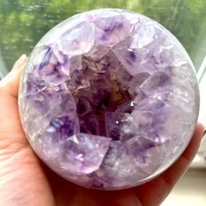 Amethyst sphere